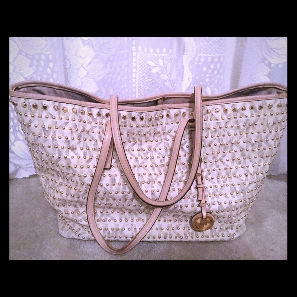 Studded Michael kors bag